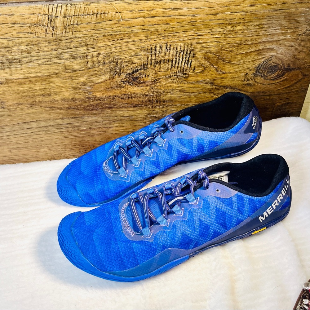 Merrell Vapor Glove Vibram Barefoot Sneakers Women’s Shoe Size 11 Blue